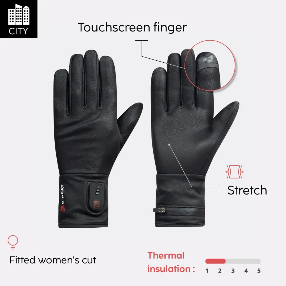 Gants chauffants city G-Heat atouts produits