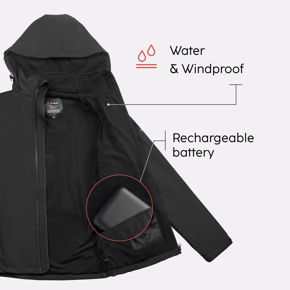 Veste chauffante softshell G-heat
