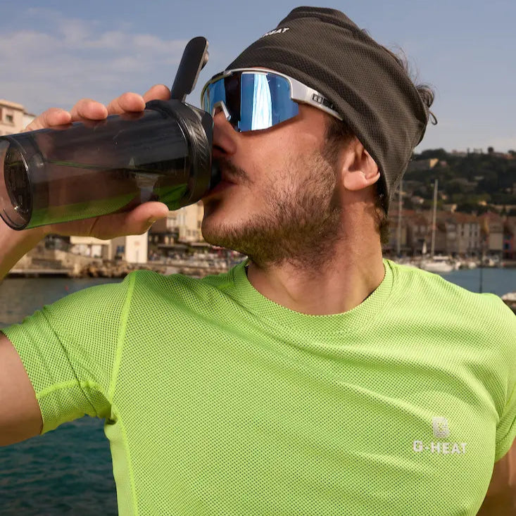 T-shirt rafraîchissant vert G-Heat