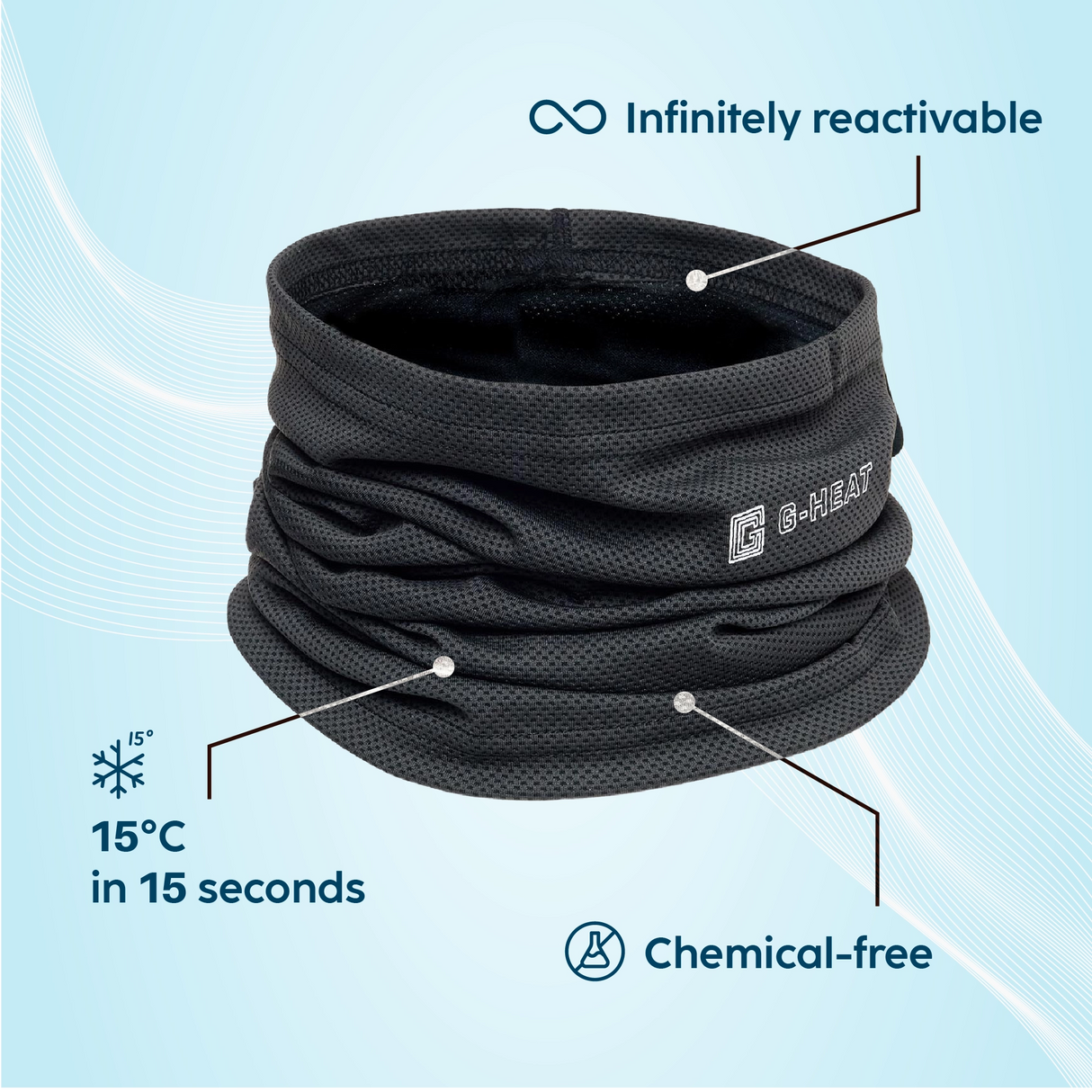 Tour de cou rafraîchissant atouts