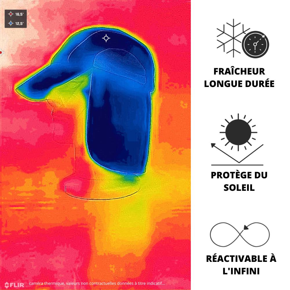 Casquette-rafraichissante-saharienne-thermique- G-Heat®