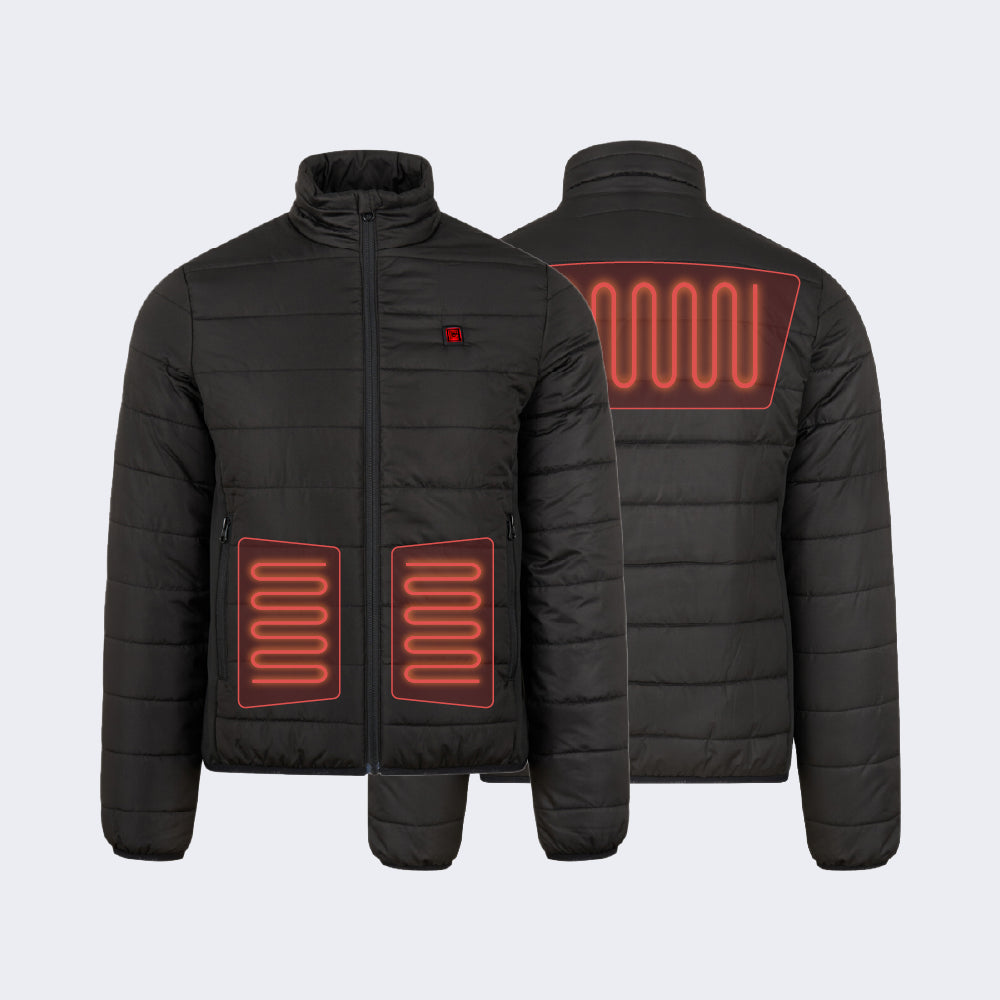 Zones de chauffes veste chauffante