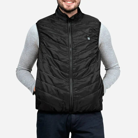 Sleeveless heated jacket