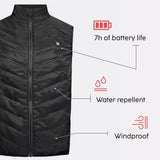 Veste chauffante sans manche atouts produit G-heat