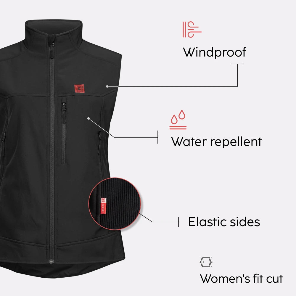 Atout produit gilet sans manches femme