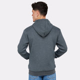 Heated zipped hoodie