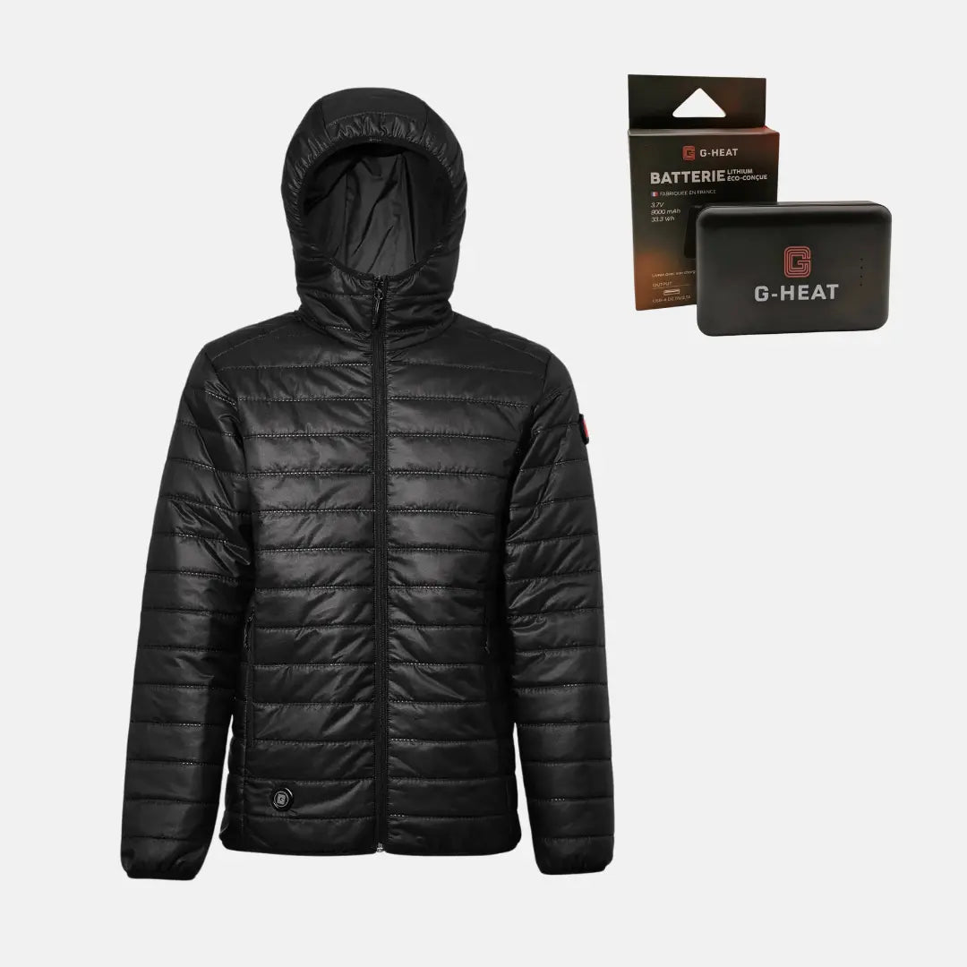 Men's Extra-Warm Down Jacket - BATV01 second life battery