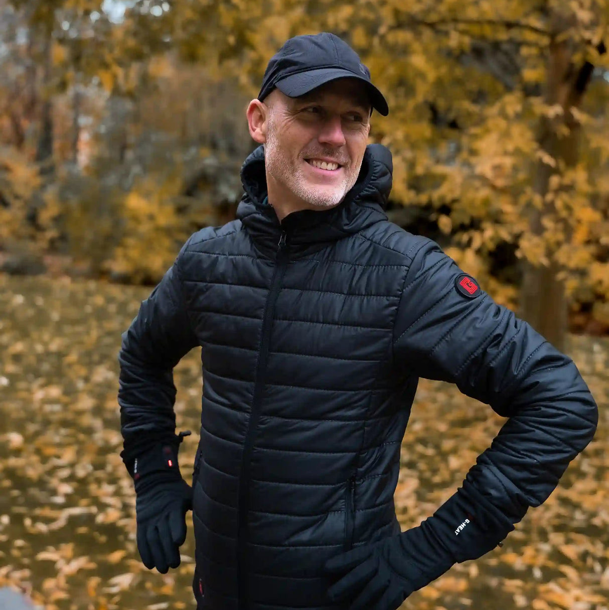 Cyril doudoune chauffante homme noire extrawarm HV20 G-HEAT Lifestyle