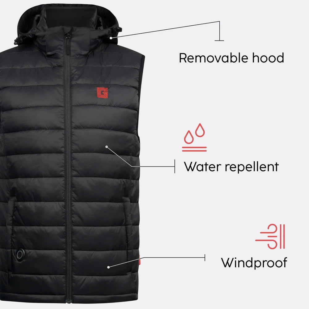 Doudoune chauffante G-heat atouts produit