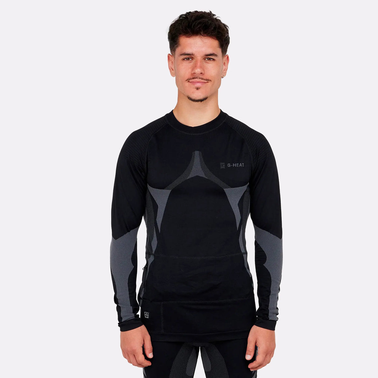 Heated seamless T-shirt Long Sleeve