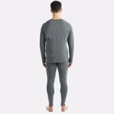 Sous vetement ensemble chauffant TOP et legging COZY G-Heat gris homme de dos