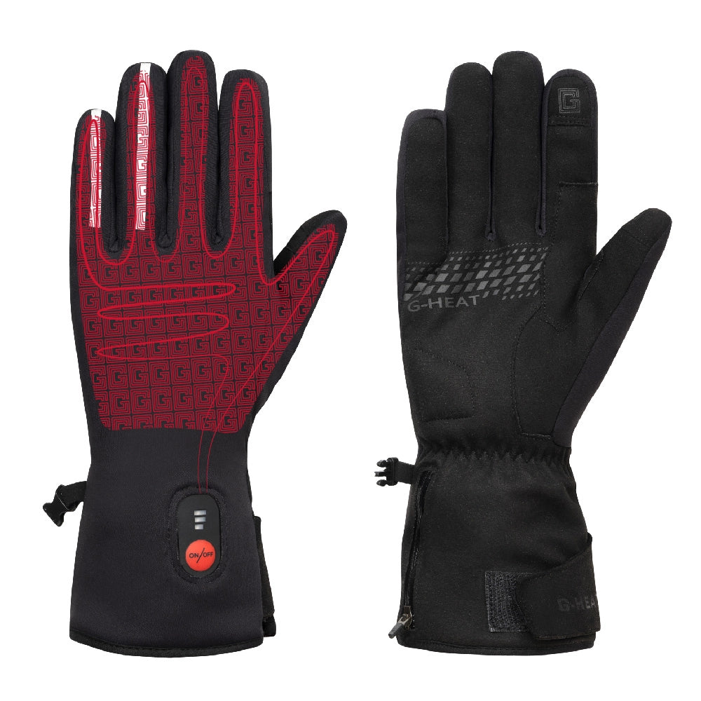 Heated cycling gloves