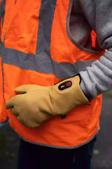 Cuir des gants chauffants de travail G-Heat